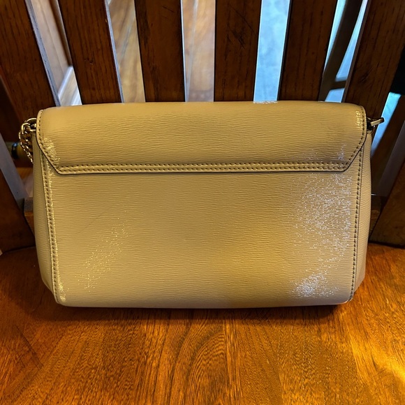 Kate Spade Gray Shoulder Bag Purse Chained Strap - Picture 10 of 13